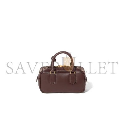 MIU MIU ARCADIE LEATHER BAG 5BB142 (22*10.5*7.5cm)